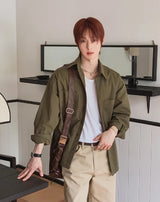 Benon Damaged Field Shirt Jacket