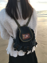 hagumi denim backpack