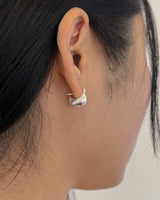 パフパフピアス (シルバー)
