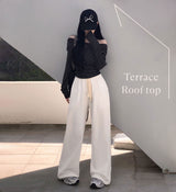 [BELLIDE MADE] マッシュルームワイドトレーニングパンツ