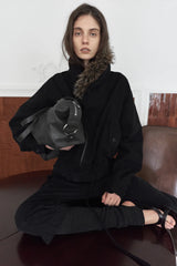 26SS★ KNITTED LEG WARMER COTTON SARROUEL PANTS