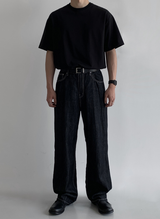 Essential Semi-Overfit Cotton Short Sleeve Tee