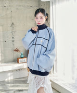 UNISEX パイピングトラックジャケット