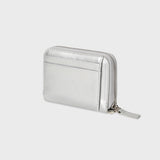 MINI ZIPPER WALLET (SILVER)