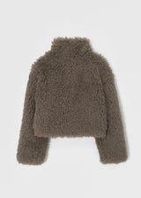 [MADE] Kubinti High Neck Fleece Fur Jacket