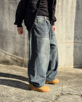 Fadel classic washing wide denim