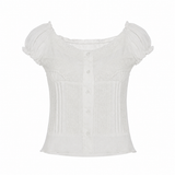 Naelle Lace Pintuck Blouse