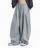 Super Mega Balloon Two-Tuck Sweatpants - Grey