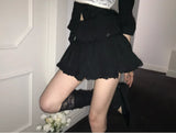 [♡MADE♡] sofiy half - low flare skirt
