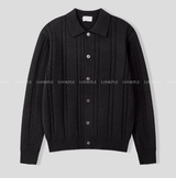 all-day cloth knit collar cardigan