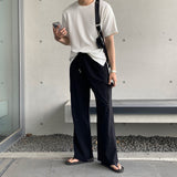 LMN bird coolever nylon cargo wide pants (4 colors)