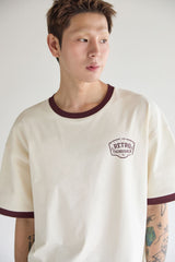 PATTERN LINE RINGER T-SHIRT