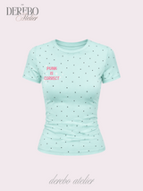 スターライト ドット ラウンド ショートスリーブ Tシャツ