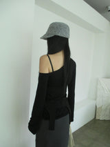 lace-up corset t