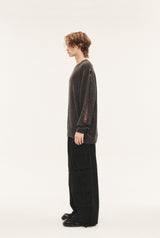 Loose olive top
