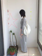 see-through frill sleeveless