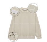  Logane Supima Cotton Pigment Overfit Incision Sweatshirt