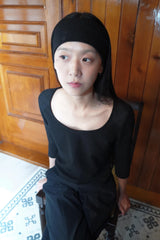 LACE U NECK T-SHIRT