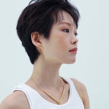 【MADE】 Gold line necklace
