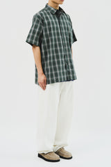 Beo Checked Half Shirt (2color)