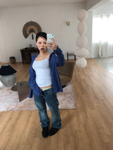 BAGGY FLARE DENIM PANTS