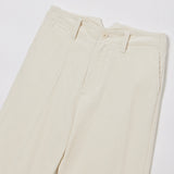 WOMAN クラシックコーデュロイパンツ IVORY