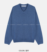 Urban Lambs Wool Overfit V-Neck Knit