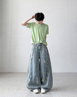 Raito Curved Balloon Denim