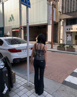 トリー ブーツカットパンツ