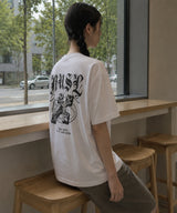 Gothic Cross Over-fit T-Shirts - 4COLOR
