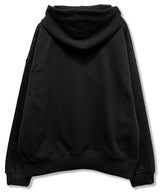 Shining Graphic Combing Hoodie_Black