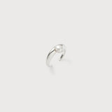 Polkadots Open Ring, White