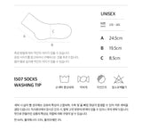 [3PACK] 1507 UNISEX DOT BASIC SOCKS - small dot ivory colorpack