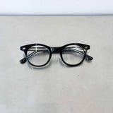 Obsidian Round Glasses