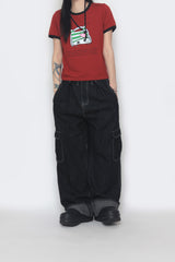 Music Crop Short-Sleeved T-Shirt