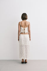 rose skirt (yellow)