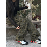 [Unisex] ツータックレオパードパンツ(3color)