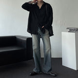 ENOC グランジダイイングオーバーサイズフィットシャツ (3 colors)