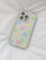 【TPUケース】Bebe Dot Case_Pink