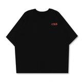 BACK PRINTED SHORT SLEEVE TEE
