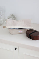 cozy lunch bag - brown