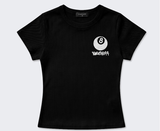 Stretch Cotton Slim Short Sleeve T-shirt Eight Ball Black