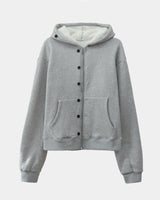 Shear Button Hoodie