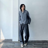 3D Paneled Functional Drawstring Pants