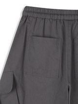 cotton banding bermuda pants