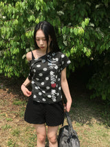 ポポバックルバンディングショートパンツ (3c)