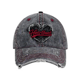 Heart Denim Ball Cap