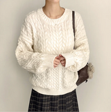 Sewing Dotom Balloon Fit Round Knit