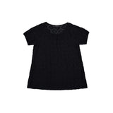 Marguerite Lace Onepiece Top (black)