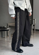 [Unisex] Handmade stitch banding pants(3color)